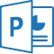 Icon PowerPoint-Folien erstellt